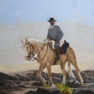 Gaucho On A Palomino